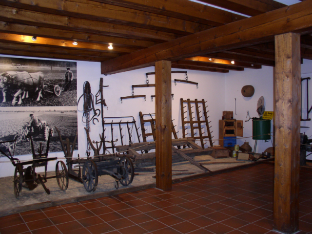 Mühlentechnik und Maschinen im Innenraum