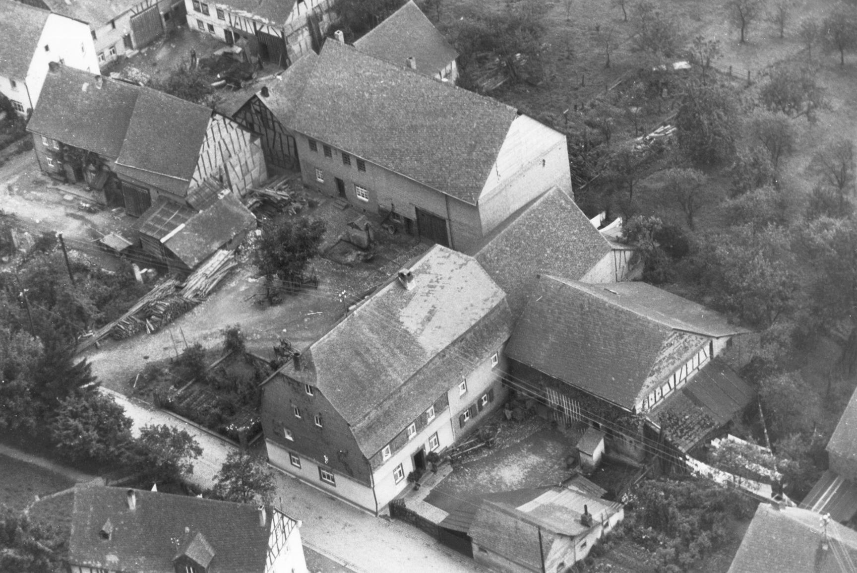 Mittelstrimmig Luftaufnahme 1957