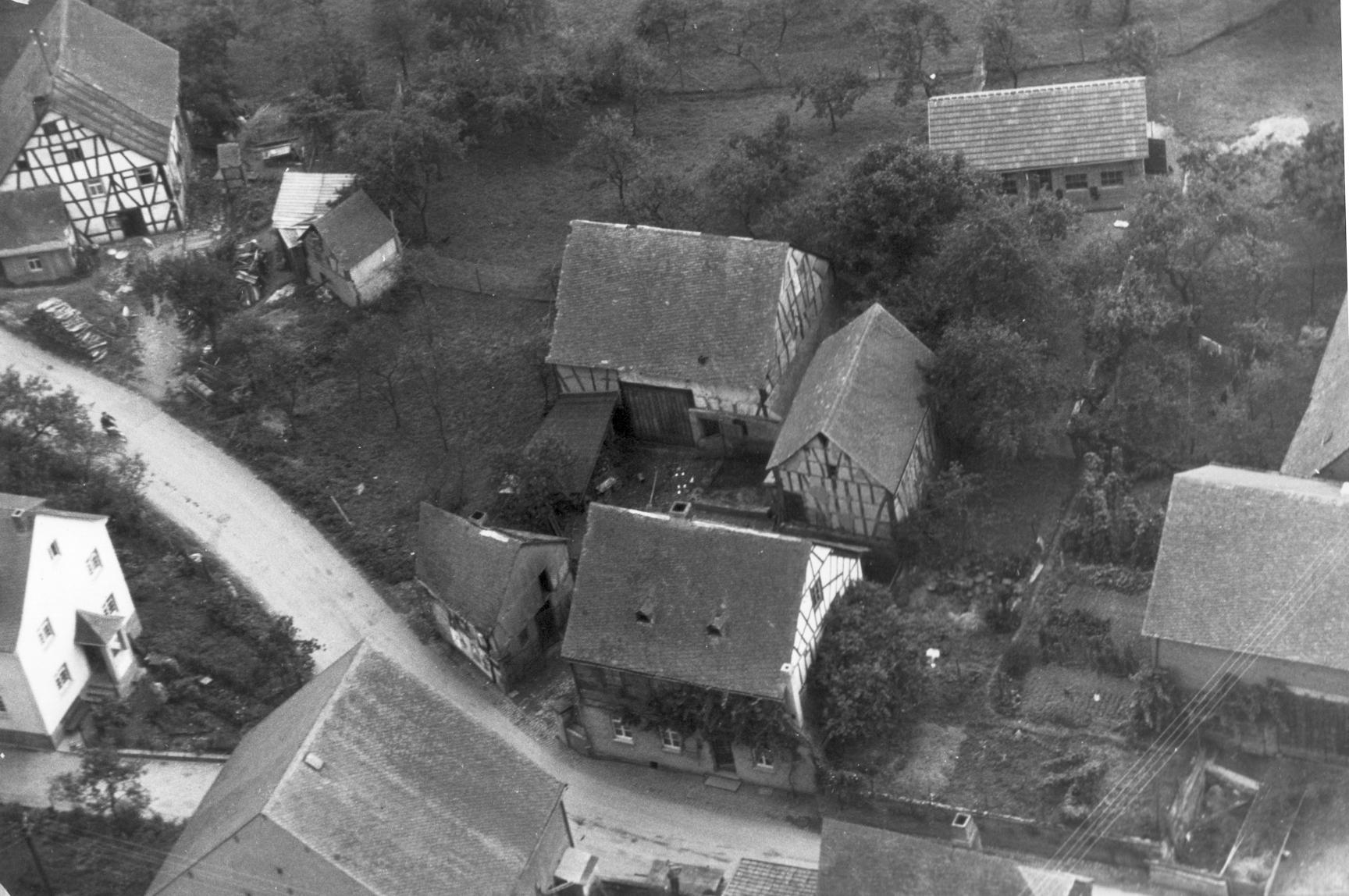 Mittelstrimmig Luftaufnahme 1957