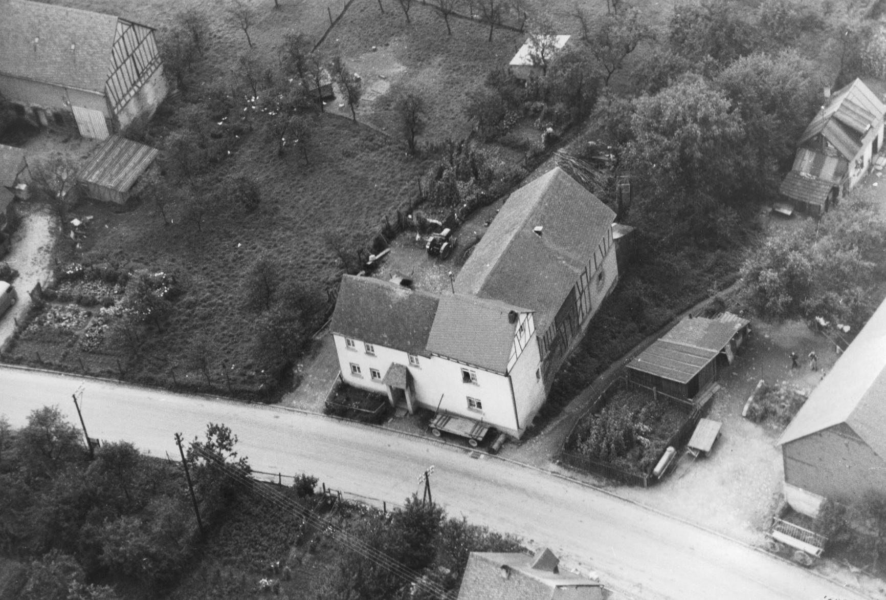Mittelstrimmig Luftaufnahme 1957
