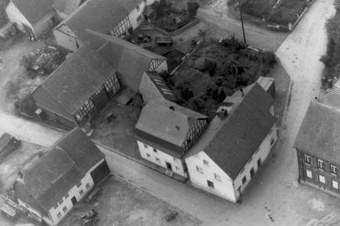 Mittelstrimmig Luftaufnahme 1957