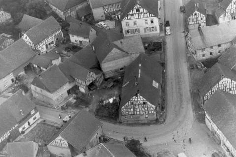 Mittelstrimmig Luftaufnahme 1957