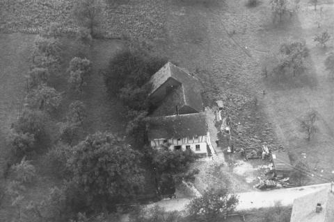 Mittelstrimmig Luftaufnahme 1957