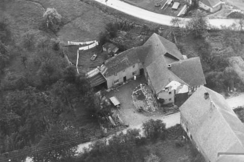 Mittelstrimmig Luftaufnahme 1957